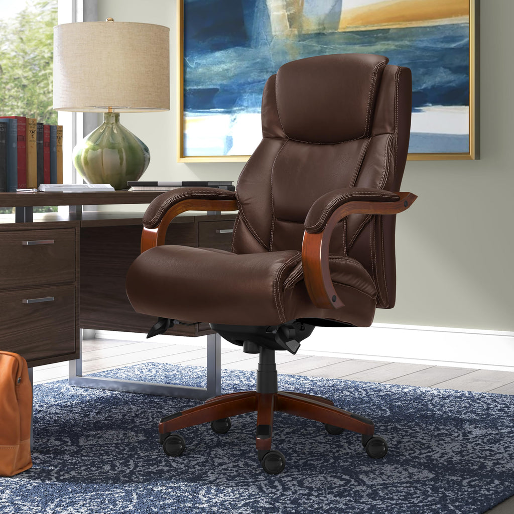 Big and Tall Leather Executive Office Chair Y461
