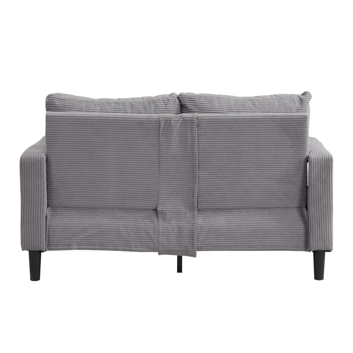 Light Gray 2-Seat Upholstered Loveseat Sofa G94106