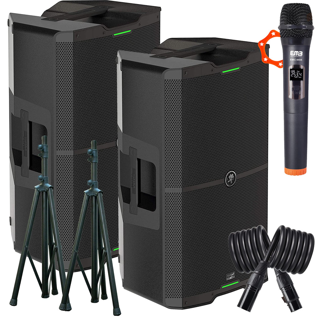15-Inch 2000W Powered Loudspeaker Pair Z896781