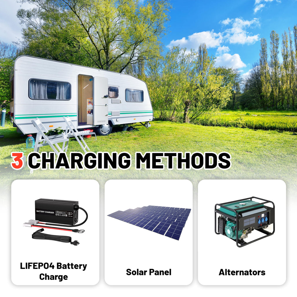 12V 100Ah LiFePO4 Battery Group 24 P833