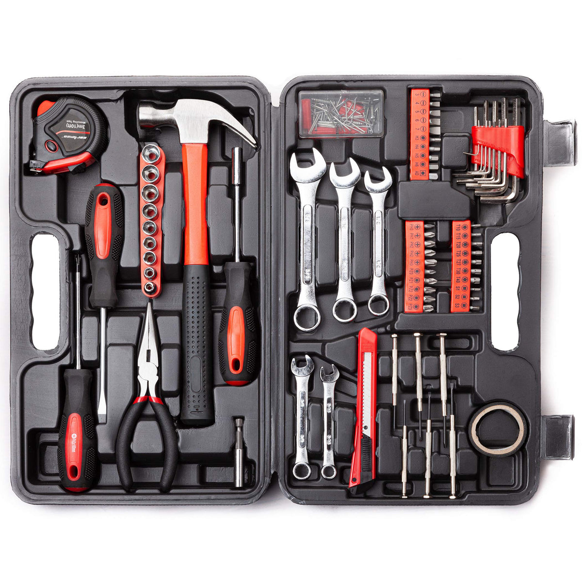 148-Piece Household Tool Set with Plastic Toolbox A926