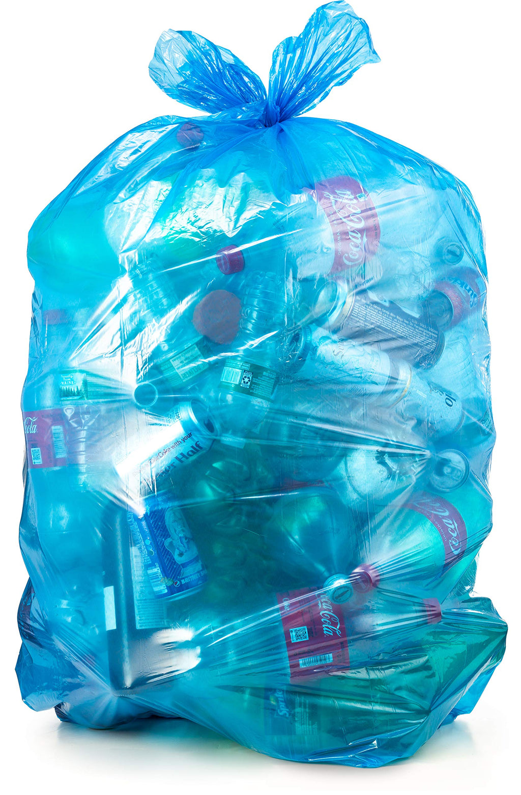 Blue Heavy Duty 33 Gallon Trash Bags 100 Count Z8742