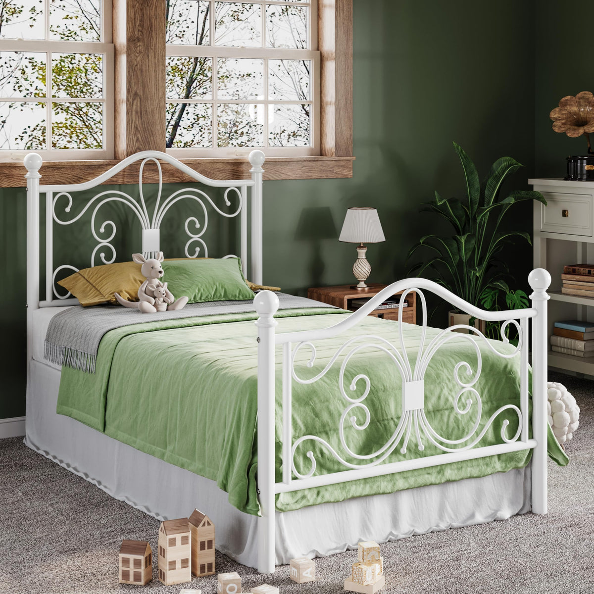 Metal Twin Platform Bed Frame N8223