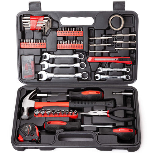 148-Piece Household Tool Set with Plastic Toolbox A926