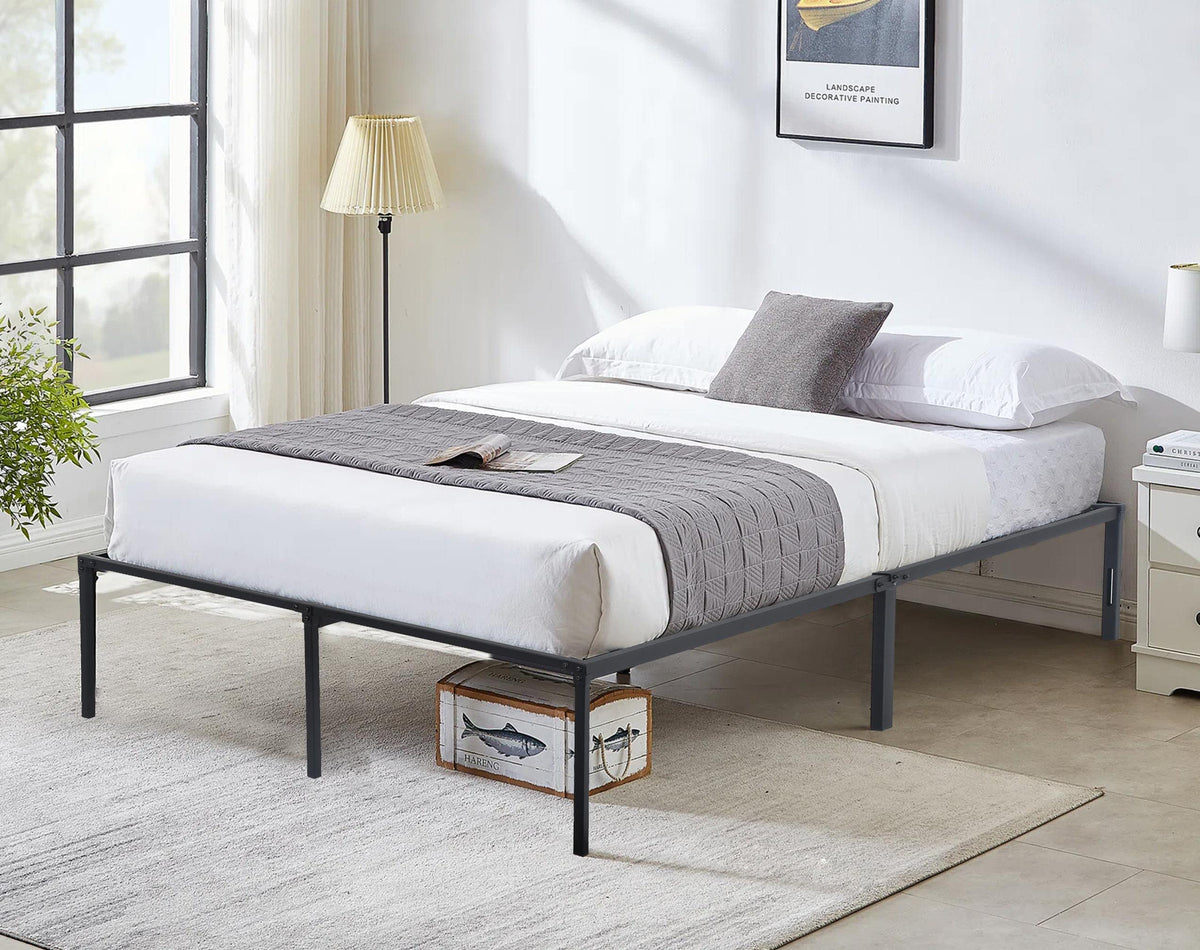 14 Inch Full Size Metal Bed Frame with Storage R67150