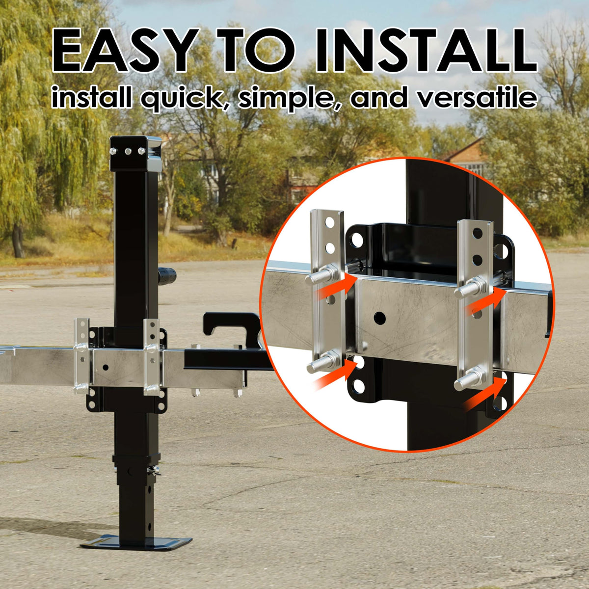 8000 lbs Trailer Jack S961